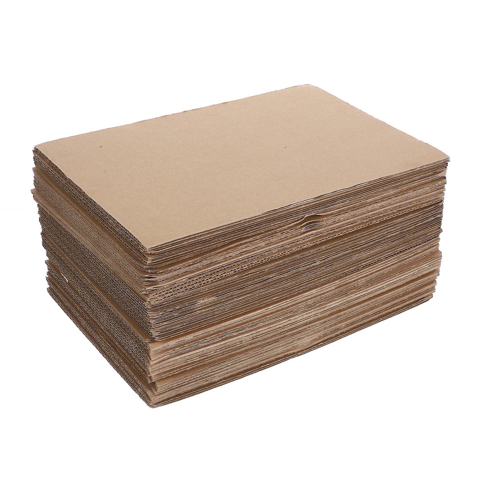 

50pcs Three Layer Corrugated Cardboard Dividers Moving Boxes Partition Paper Pads Packing Sturdy Base Optimal Protection Easy