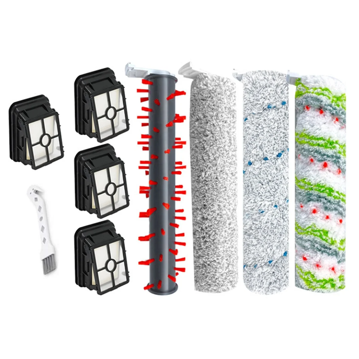 Caliente para Bissell Crosswave inalámbrico Max 2554 2554A 2590 2596 2596B 2596M 2765 2767Z 2761 piezas de vacío filtro de cepillo de rodillo