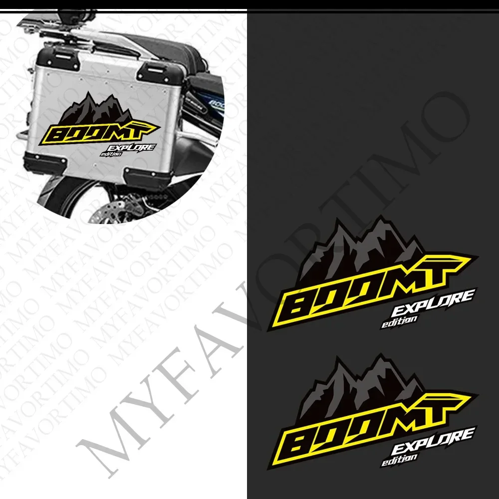 Voor Cfmoto Cm Moto 800 Mt 800 Mt 2022-2024 Touring Kofferbak Bagage Fietstassen Aluminium Gevallen Stickers