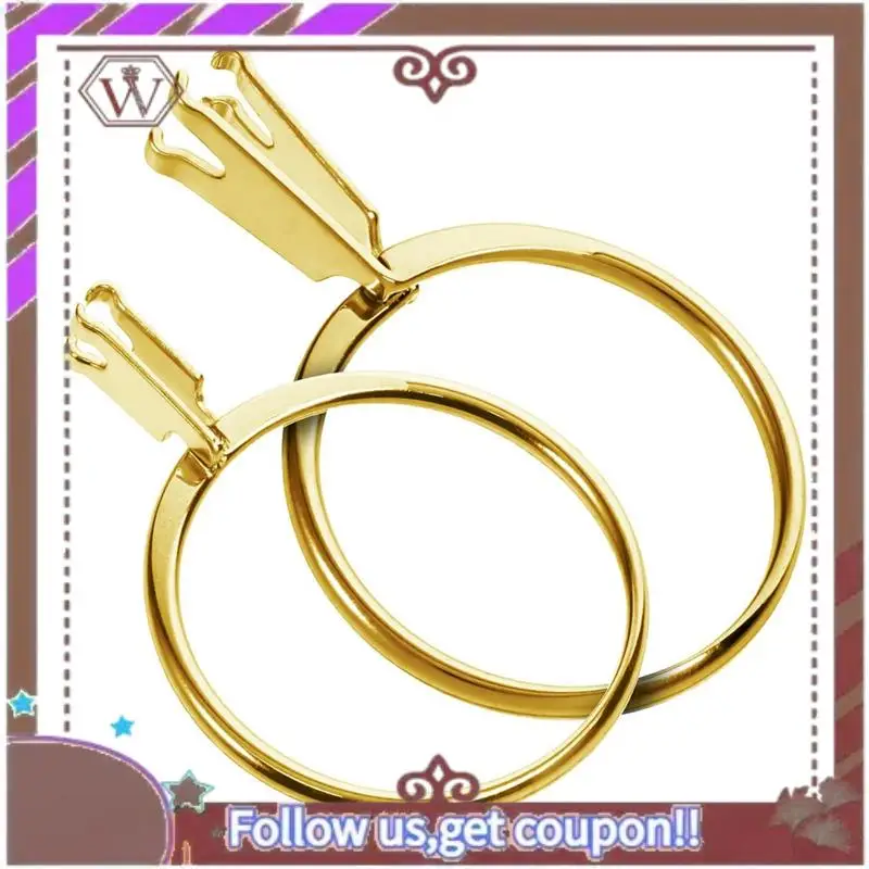 

A95D-обручальное кольцо, инструмент для приготовления, 2 шт., держатель для камня, кольцо, держатель для драгоценных камней, 2 размера, пустая поддержка