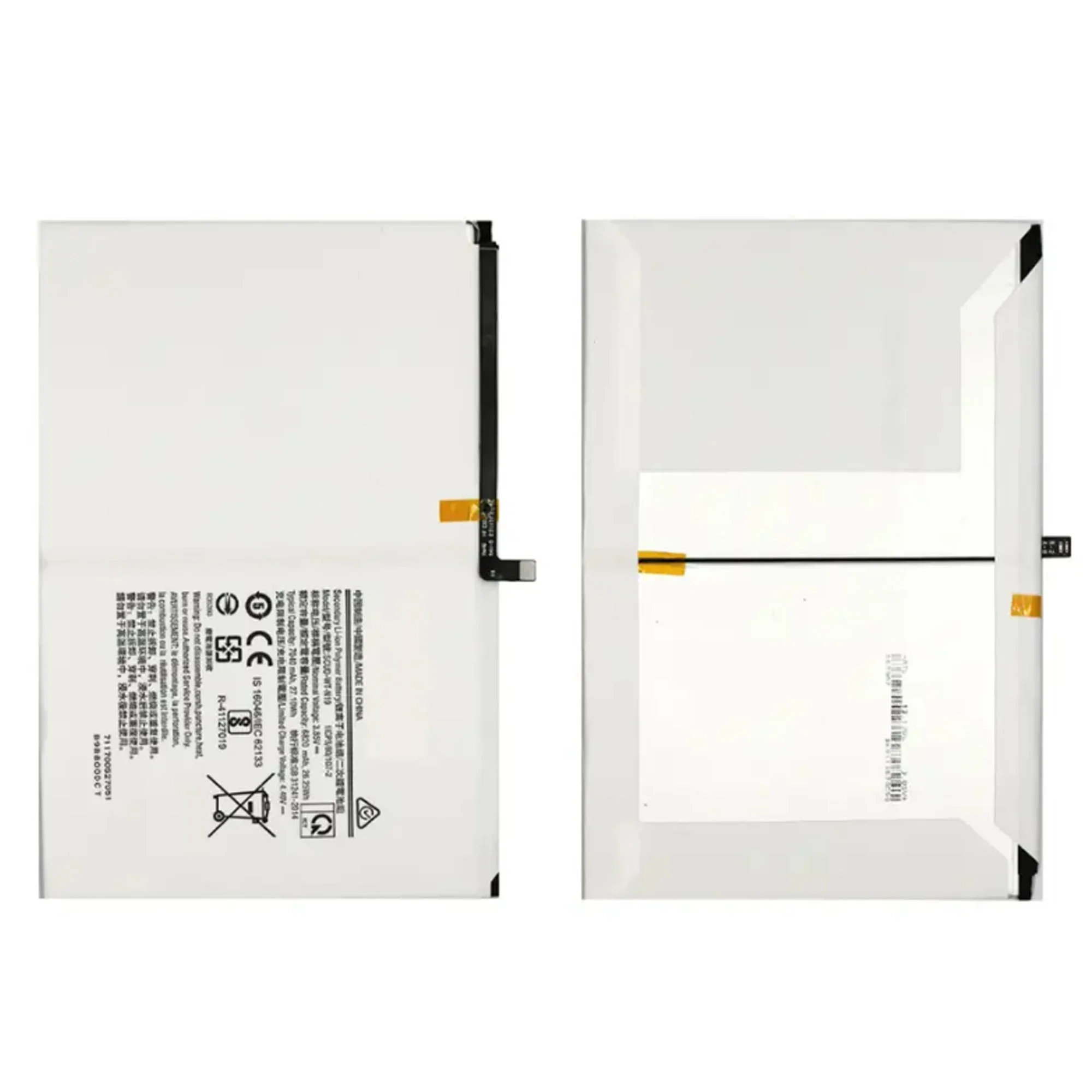 SCUD-WT-N19 Batterij Voor Samsung Galaxy Tab A7 10.4 (2020) SM-T500 SM-T505 T505n Capaciteit Reparatie Onderdeel Tablet