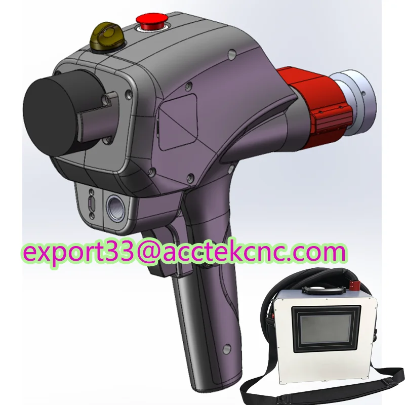 Acctek New 500W Pulse Laser Cleaner Machine Mini Laser Cleaning Machine for Wood Mould Metal Cleaning