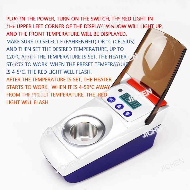 

JQC Neu Dental Wax Melter, Dipper, Automatic Temperature Control Wax Melter, Dental Melting Equ