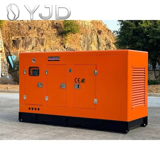30KVA Professional Silent Diesel Generator 50/60Hz ATS % Copper Alternator Water Cooled Mobile Type