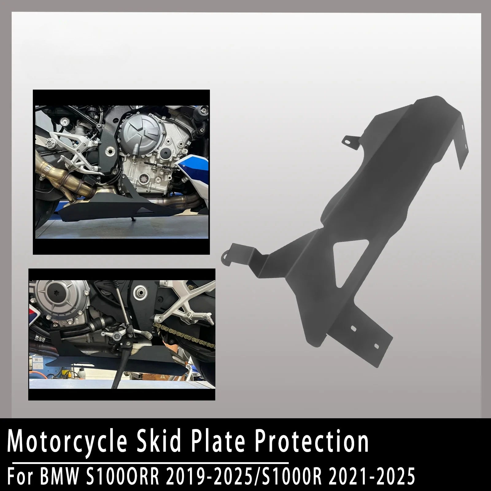 

Protector Escape, Placa Protectora, Protección Bajos y Kit Protección l Sistema Escape para Motocicletas BMW S1000R/S1000RR