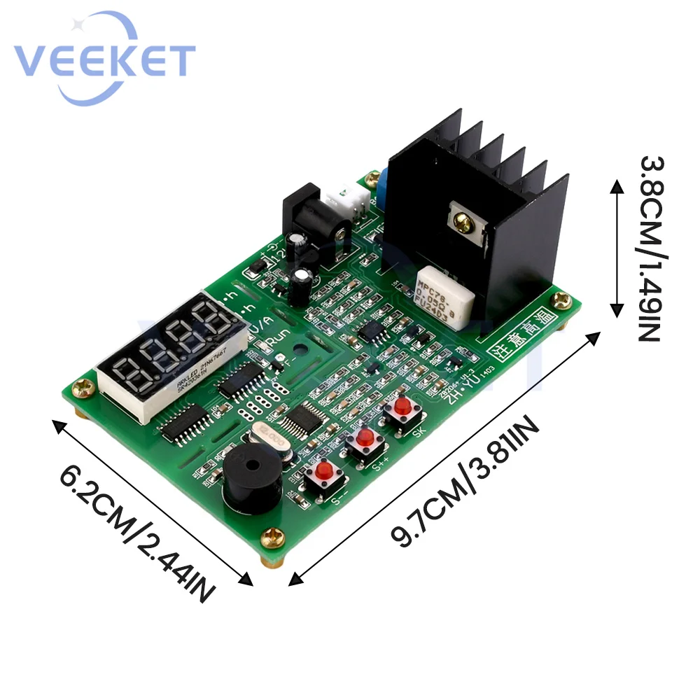 DC12V Battery Capacity Tester With Auxiliary Internal Resistance Three Measurement Modes For 18650 Lithium Battery Capacity Test