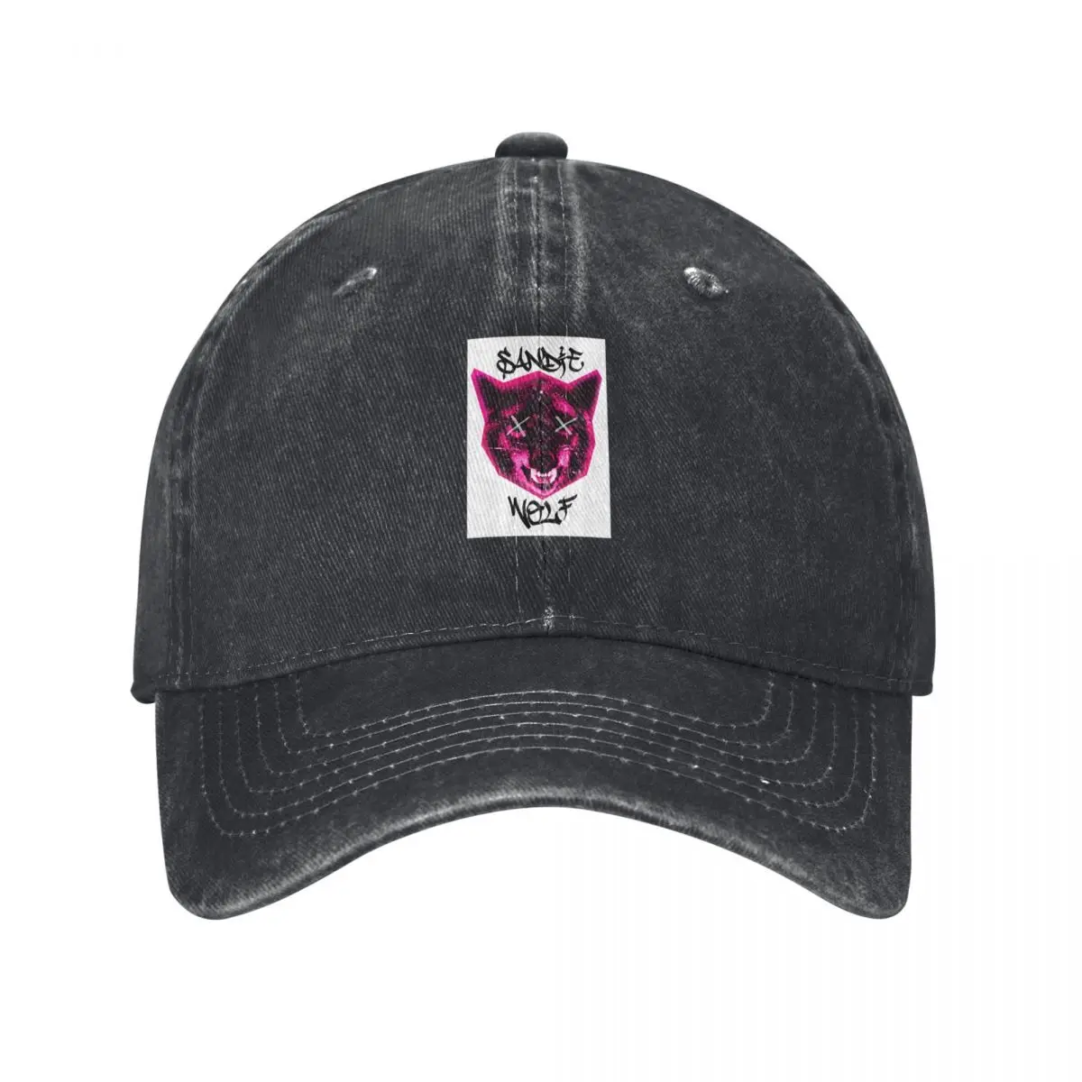 Sandie gorra de béisbol con logotipo de Lobo, sombrero de algodón, gorras de vaquero, Unisex