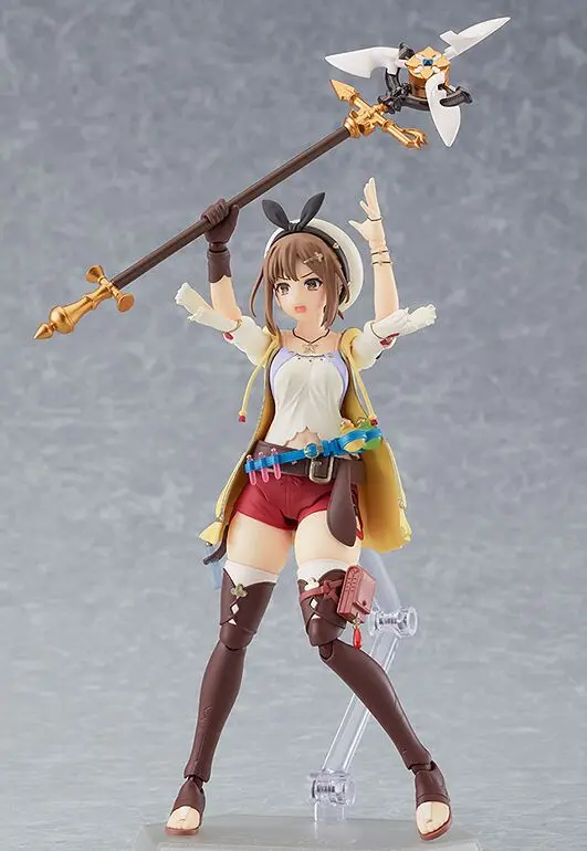 Original figma 535  Atelier Ryza Ever Darkness the Secret Hideout with Bonus reisalin stout PVC Action Figure Model Toy