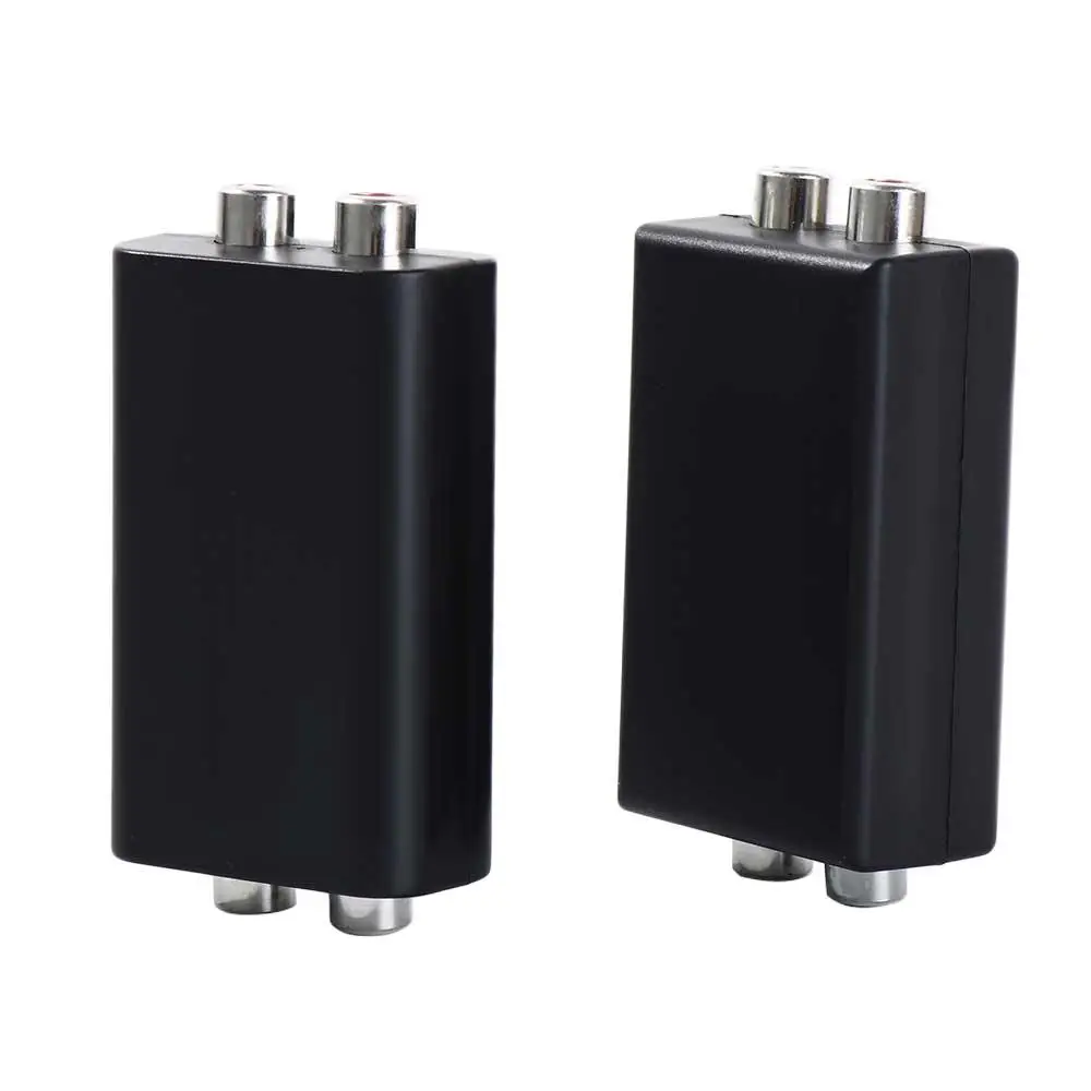 Adapters Ground Loop Audio System RCA  Aux Hum Noise Suppressor Car Audio Isolato Noise Isolator Buzzing Filter Noise Eliminate