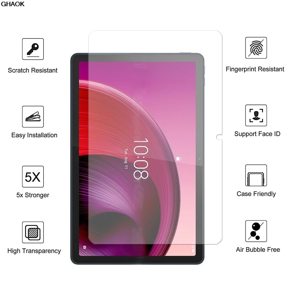 Tempered Glass Screen Protector for Honor Pad 20 2026 10 12.1''/Pad 9/Pad 9 Pro 12.1-inch/V8 Pro Tablet Protective Film HD Clear