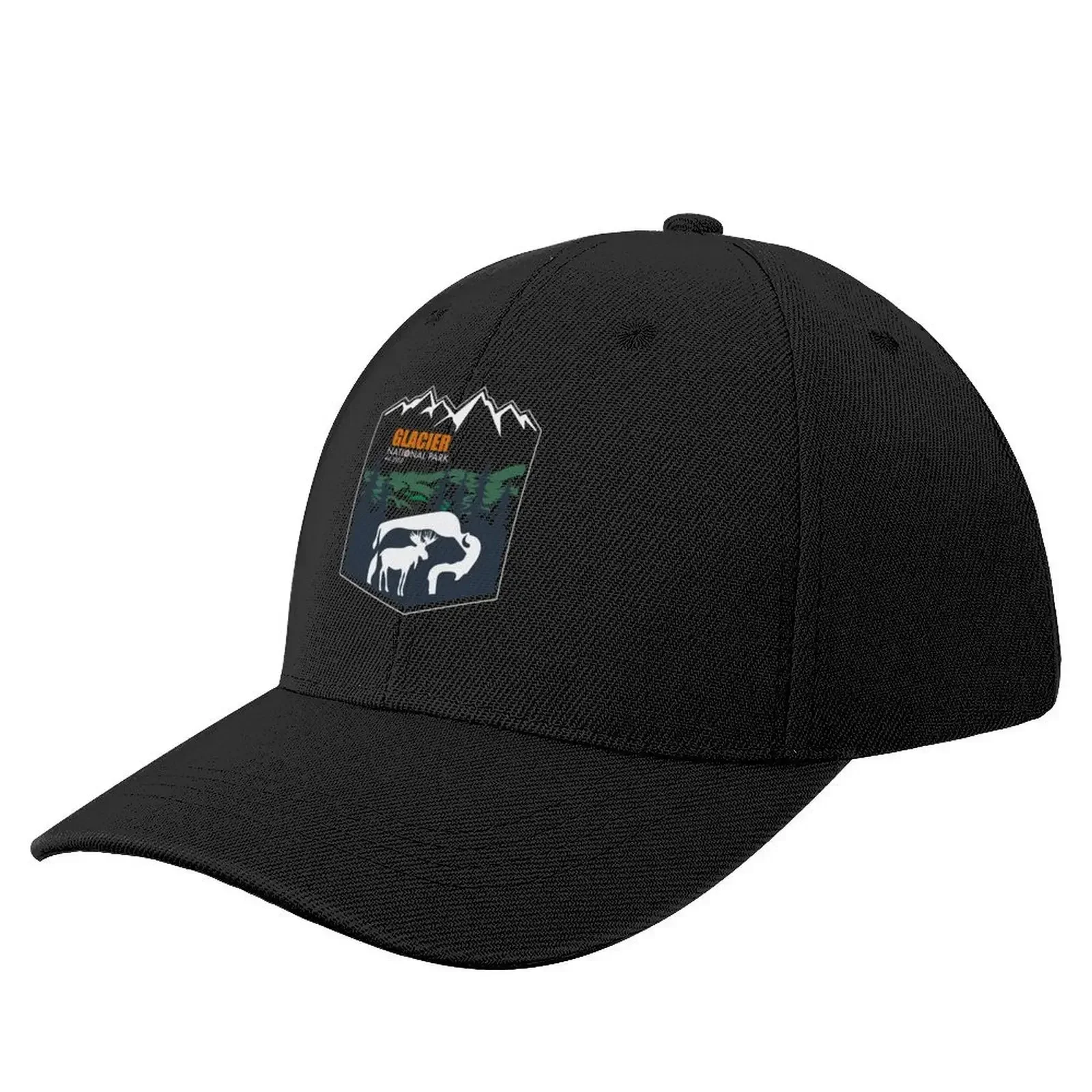 

GLACIER NATIONAL PARK Baseball Cap Male hat New Hat Bobble Hat Thermal Visor Mens Hats Women's