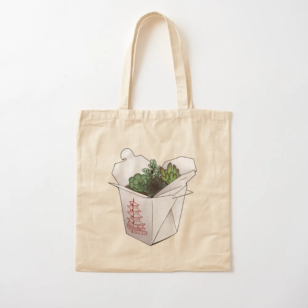 Succulents in Takeaway Tote Bag Gift bags Women's shopper bag Shopping bags