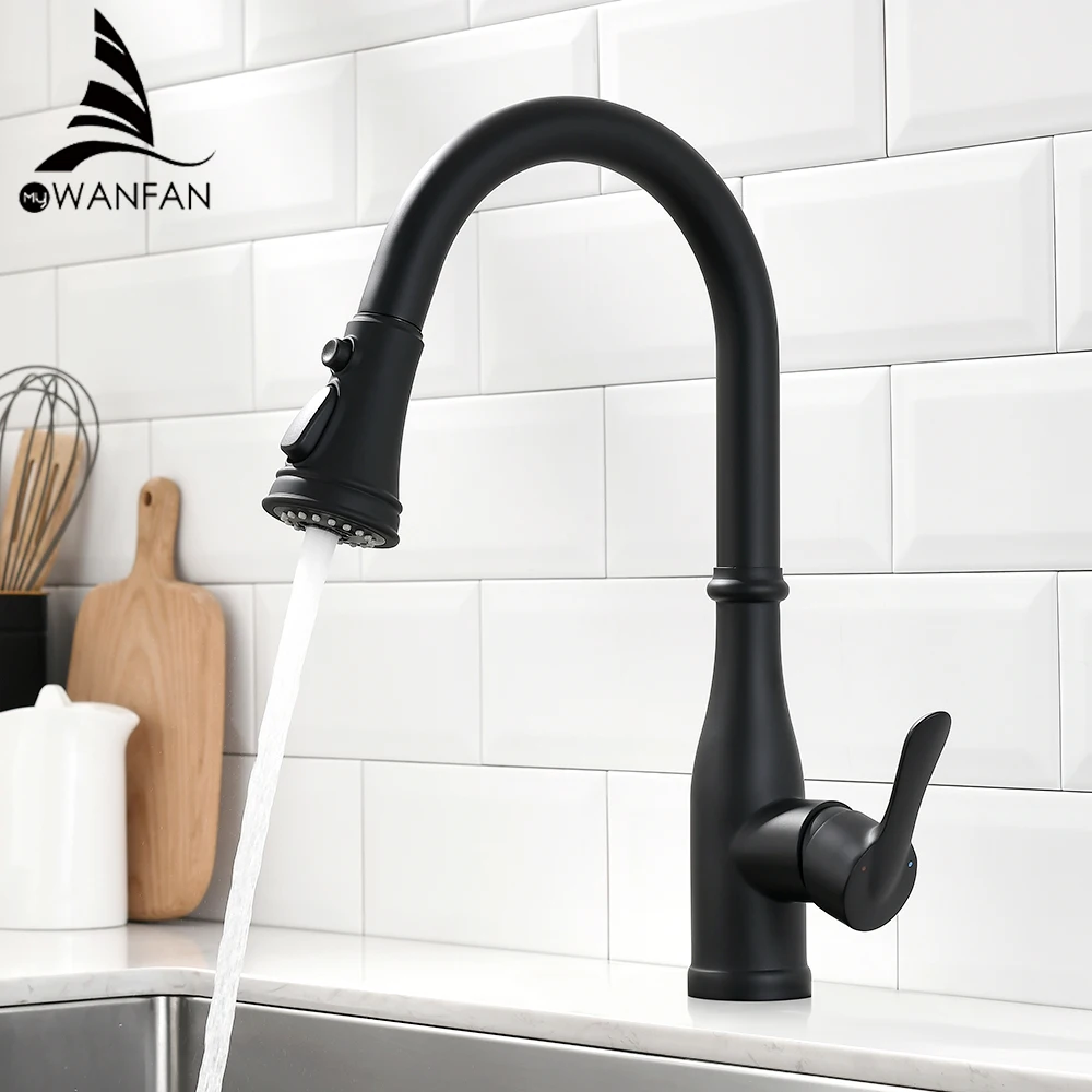 

Kitchen Faucets 304 Single Handle Pull Out Kitchen Tap Single Hole Handle Swivel 360 Degree Water Mixer Tap Mixer Tap 866088