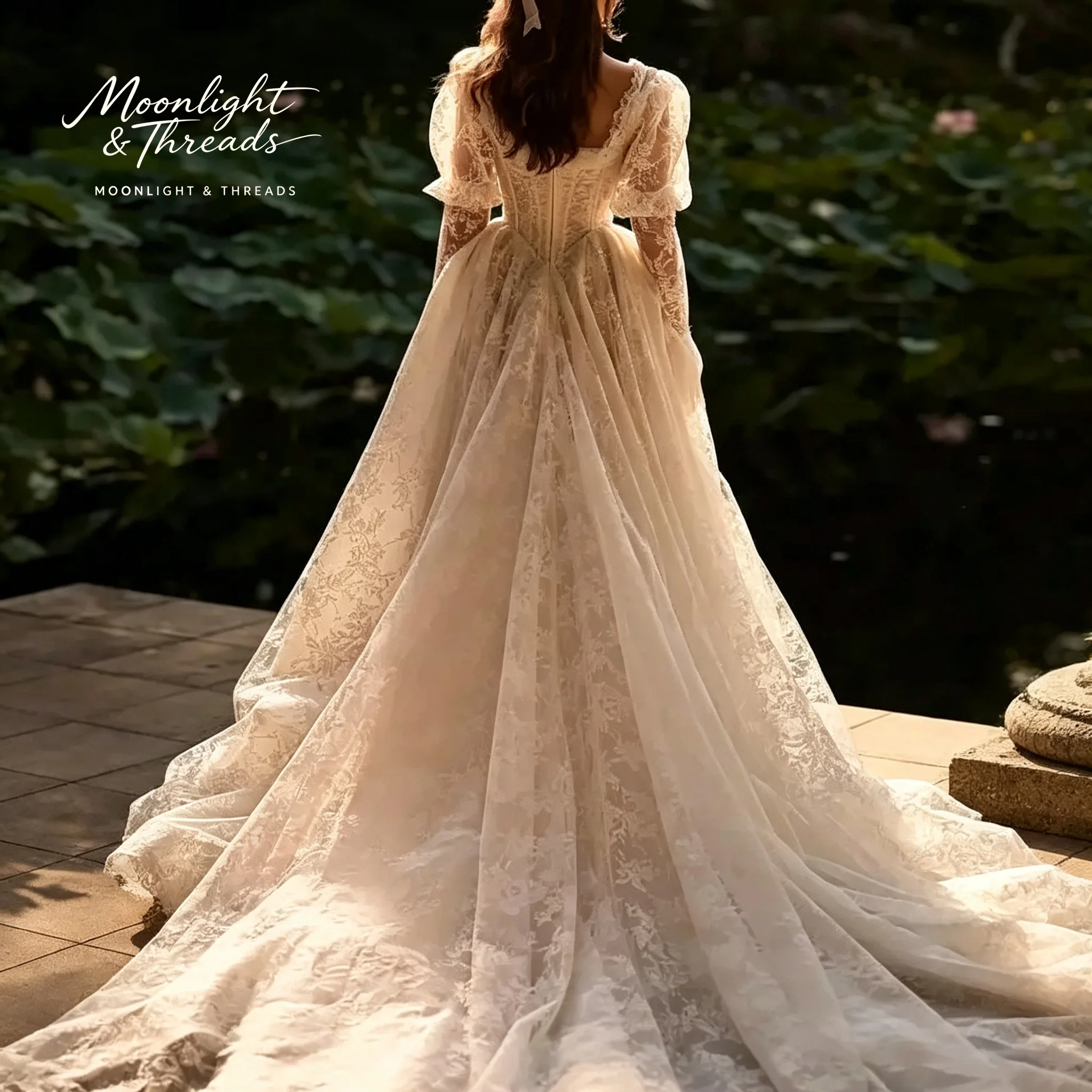 ชุดเดรสยาวสีขาวงาช้างแบบเปิดไห - Embroidery White Dress บทวิจารณ์และราคา