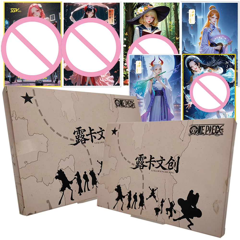 

One Piece Limited Edition Color Paper Card Children's Favorite Adventure Battle Anime Creative Peripheral Gifts Family Table Toy