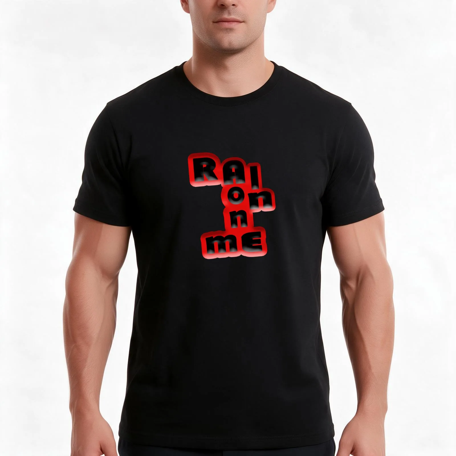 Rain On Me T-Shirt Summer Casual Cotton Tee Oversized Streetwear Tops Vintage Graphic Print Loose Fit Short Sleeve