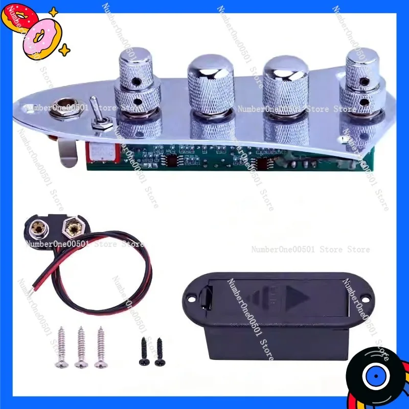 

Electric Bass Accessories, Electric Guitar Iron Plate Control Circuit, Electric Bass Volume and Tone Adjustment Control Circuit