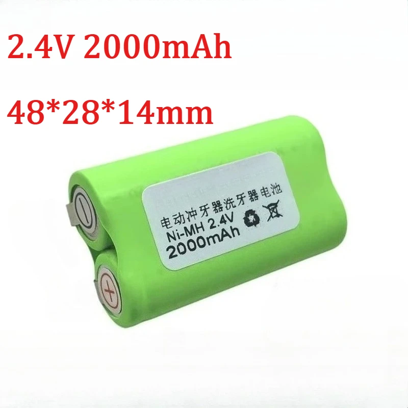 New 2.4V 3000mAh Ni-MH Battery for Waterpik Water Flosser for Waterpik WP-450EC 462EC 462W High Quality Battery