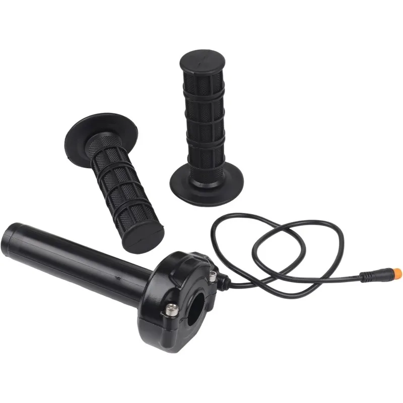 Gas Accelerator Kit Ebike Twist Throttle 3Pin Protective Quick Full Twist 12V‑72V Universal for HappyRun Freego Electric Bicycle