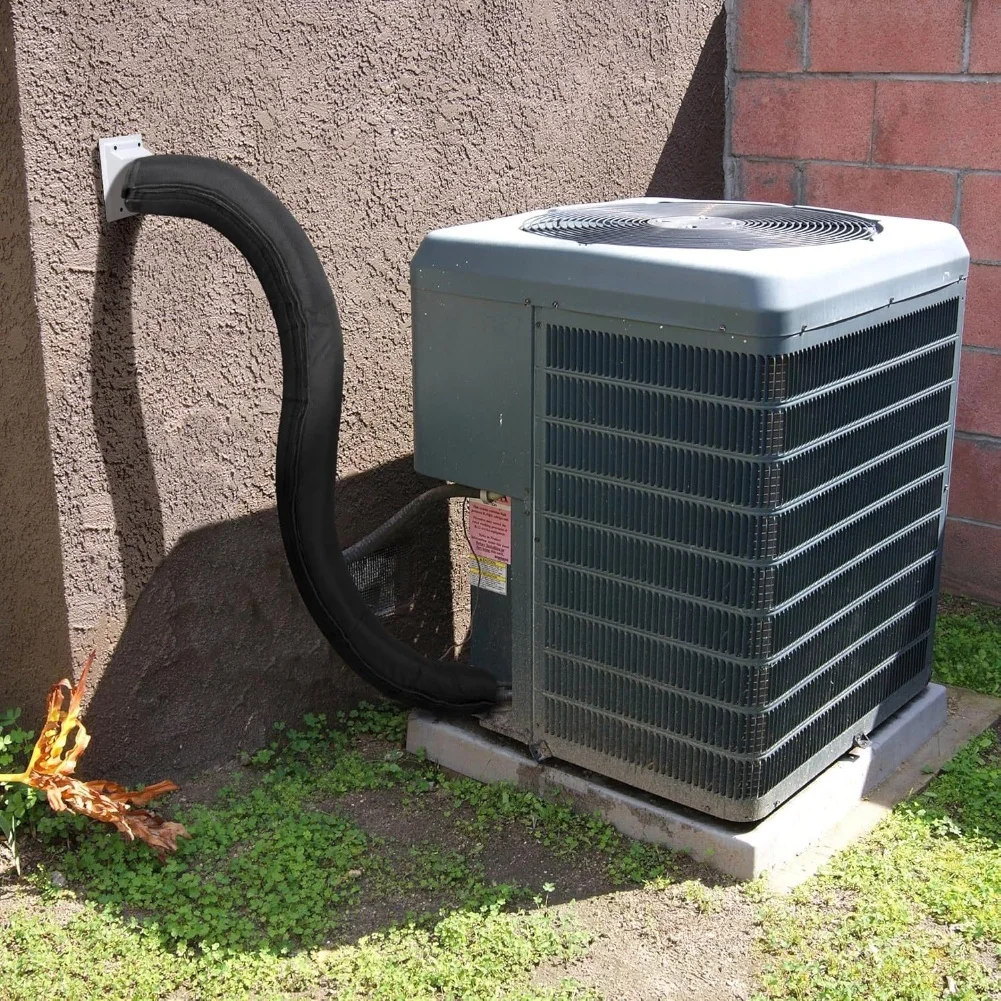 HVAC 호스 절연 슬리브 옥스포드 천 모바일 에어컨 호스 슬리브 고온 방지 파이프 보호 커버