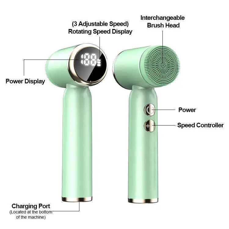 electric-rotating-face-wash-brush-care-soft-brush-head-handheld-portable-household-facial-massage-beauty-cleansing-tool