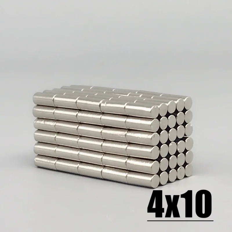 4x10mm Magnet 5-600pcs Permanent Magnetic Imanes Magnet 4*10mm Magnet Accessory N35 NdfeB Neodymium Fridge Magnets
