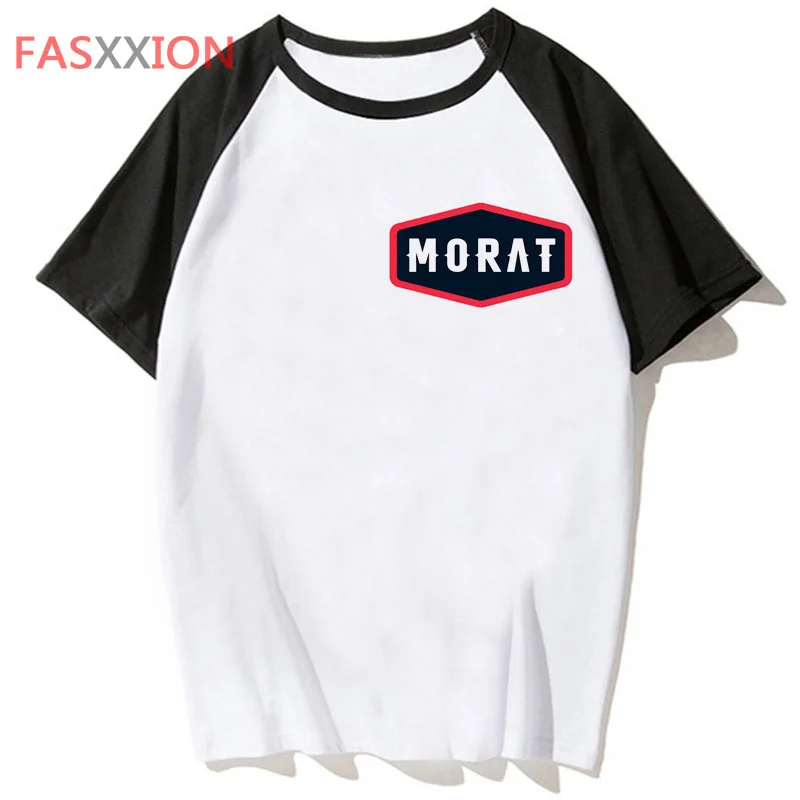 Camiseta Morat para mujer, camisetas japonesas, ropa de cómic para niña