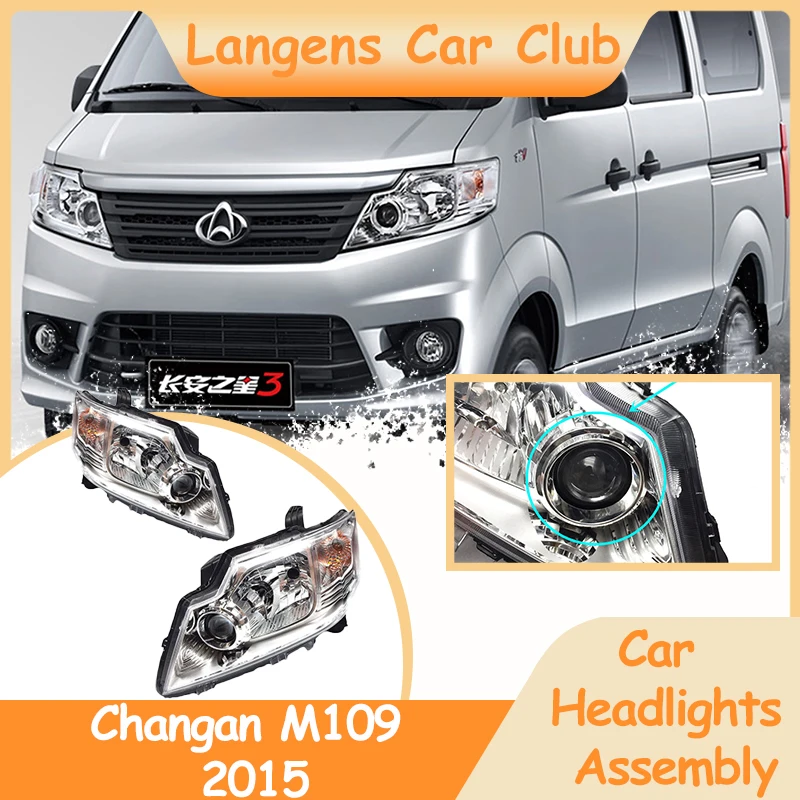 

Car Headlights Assembly for Changan M109 2015 Part Fog Lights Map Side Halogen Corne Lamps Driver Left Right LED Accessorie.