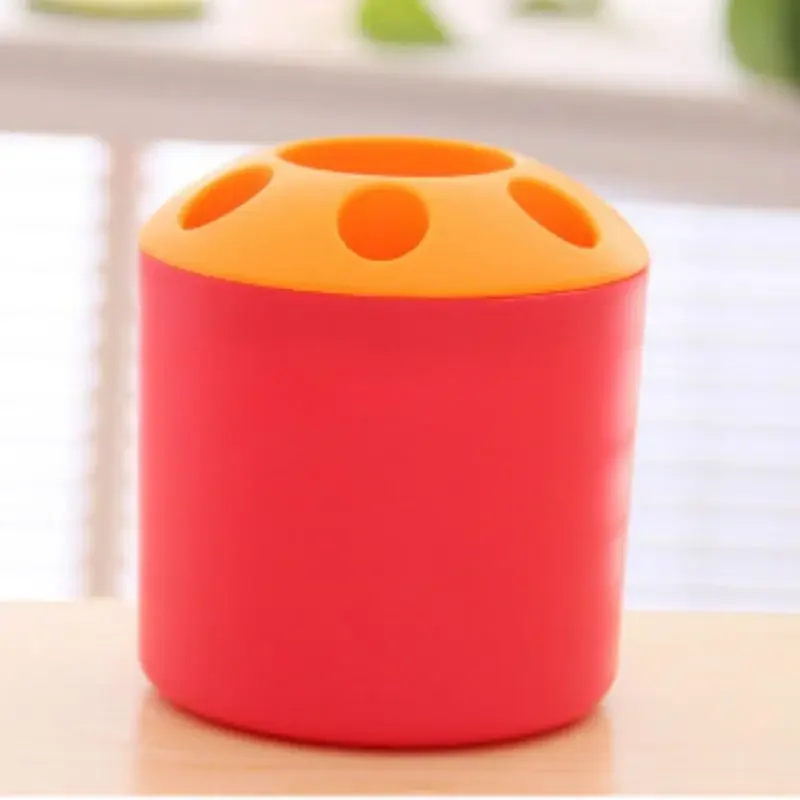 2pcs Creative Home Toothbrush Holder Multi-purpose Plastic Toothbrush Storage Tube Daily Necessities - Image 6