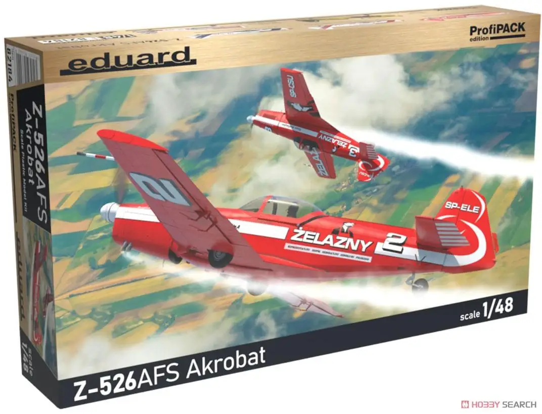 إدوارد EDU82184 1/48 Z-526AFS Akrobat ProfiPACK أطقم منمذجة