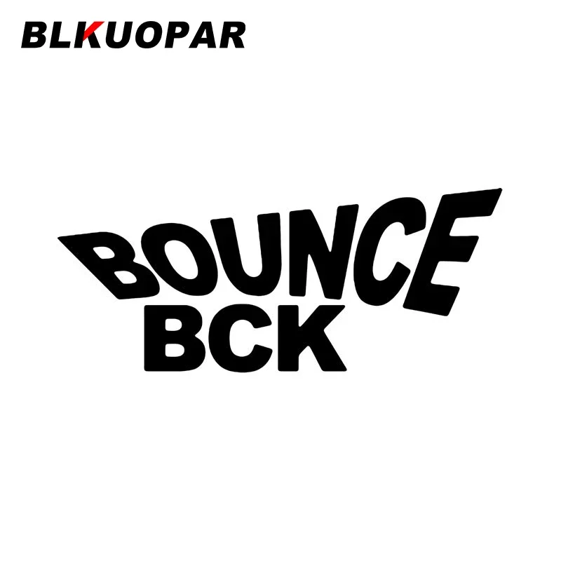 

BLKUOPAR Bounce Back Car Sticker Scratch-Proof Die Cut Fashionable Decals Funny Sunscreen Personality VAN Car Door Protector