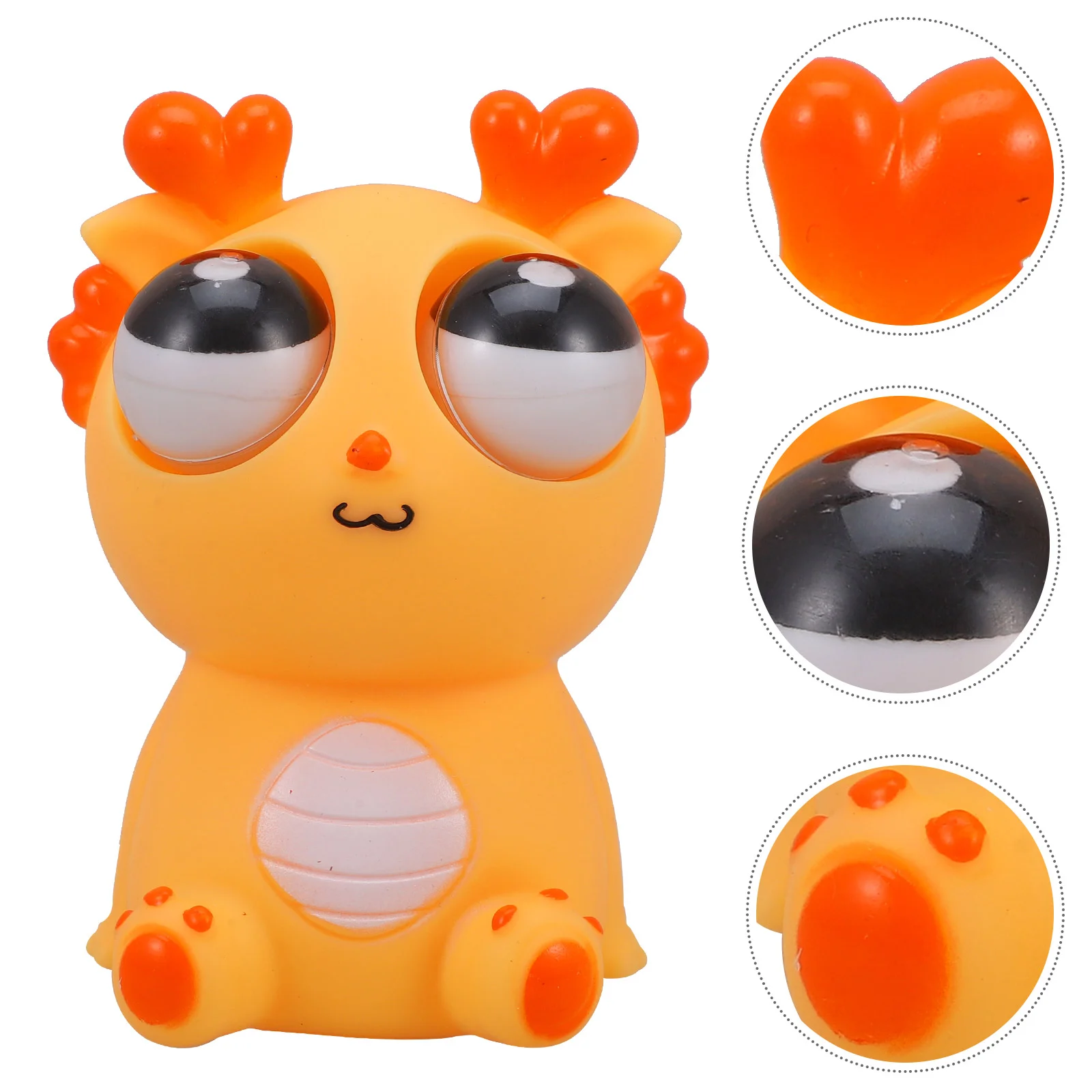 Toy Eye Popping Squeeze Staring Dragon Tricky Artifact Food Portable Anxiety Toys