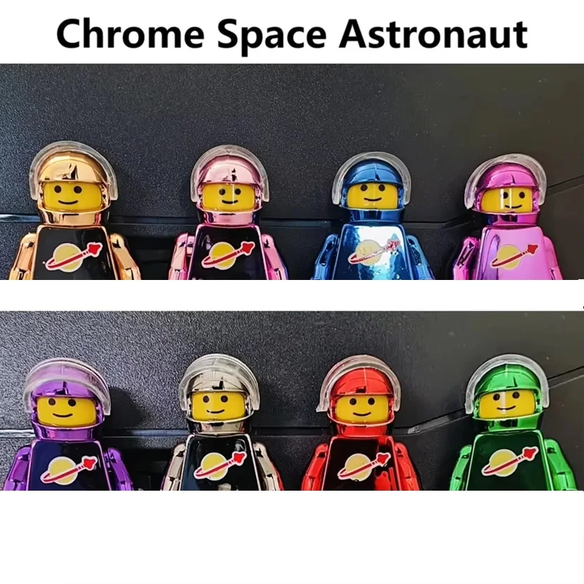 PG999 Chrome Mr Gold Building Blocks Mini Action Figure Toys - view 2