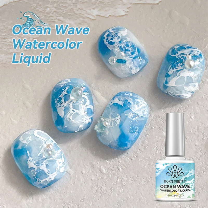 Acrylic Powder Clear - طلاء أظافر جل ثلاثي الأبعاد بتأثير