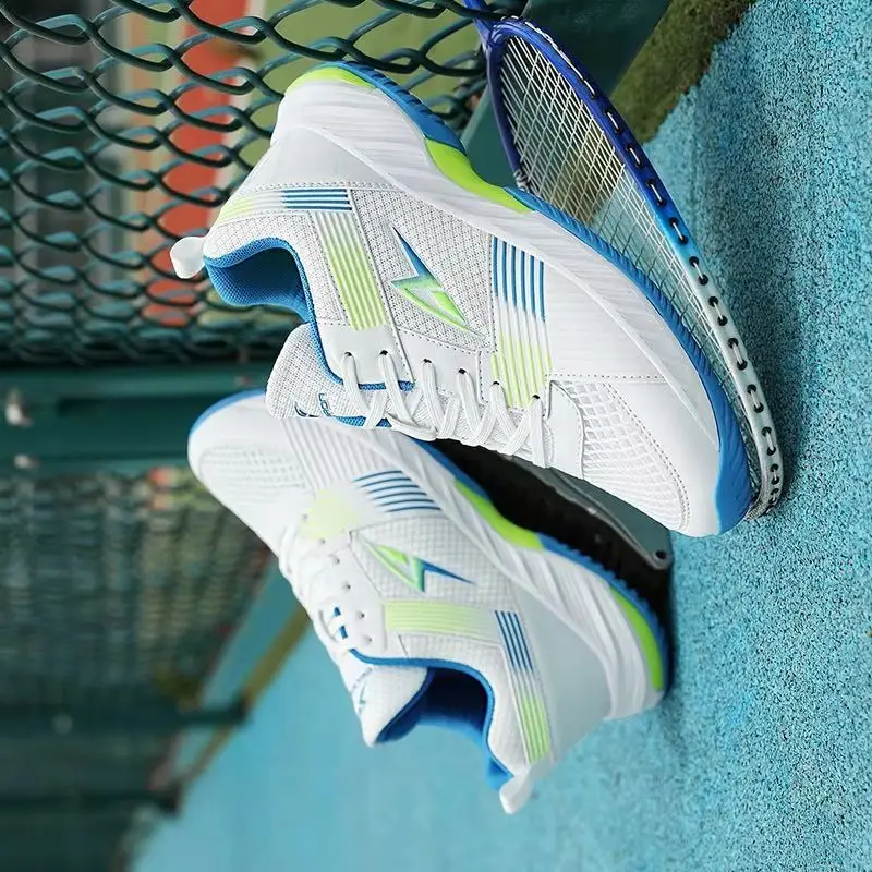 

2026 New Trend Badminton Mens Shoes Anti-Slip Table Tennis Shoe For Man Unisex Tennis Men Shoes Lacing Indoor Court Mens Shoes
