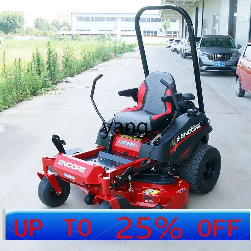 

LMM50 inch zero corner mount lawn mower side ride lawn mowing four-wheeler