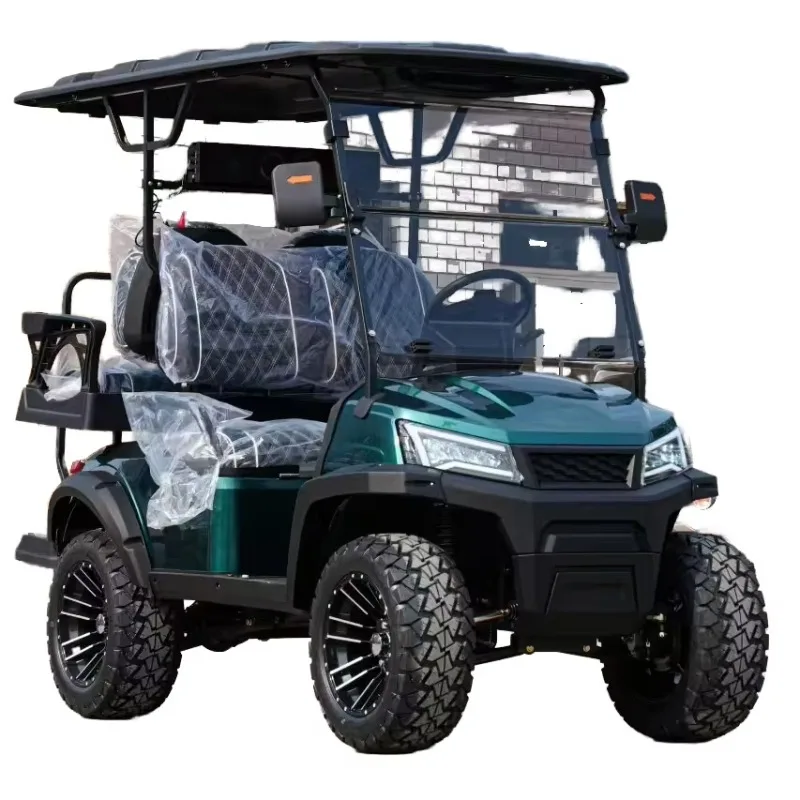 Customized high-quality 48v electric drive golf cart High capacity 6-seat off-road golf cart