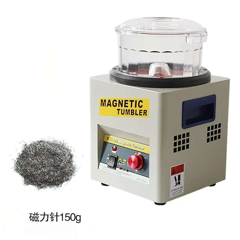 Bicchiere magnetico per lucidatrice magnetica per gioielli in oro e argento