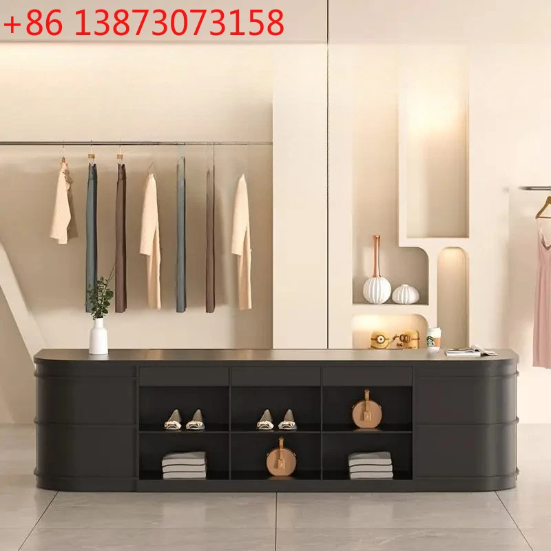 Checkout page Reception desk Clothing store Counter table Shop Small modern display Nakajima water platform