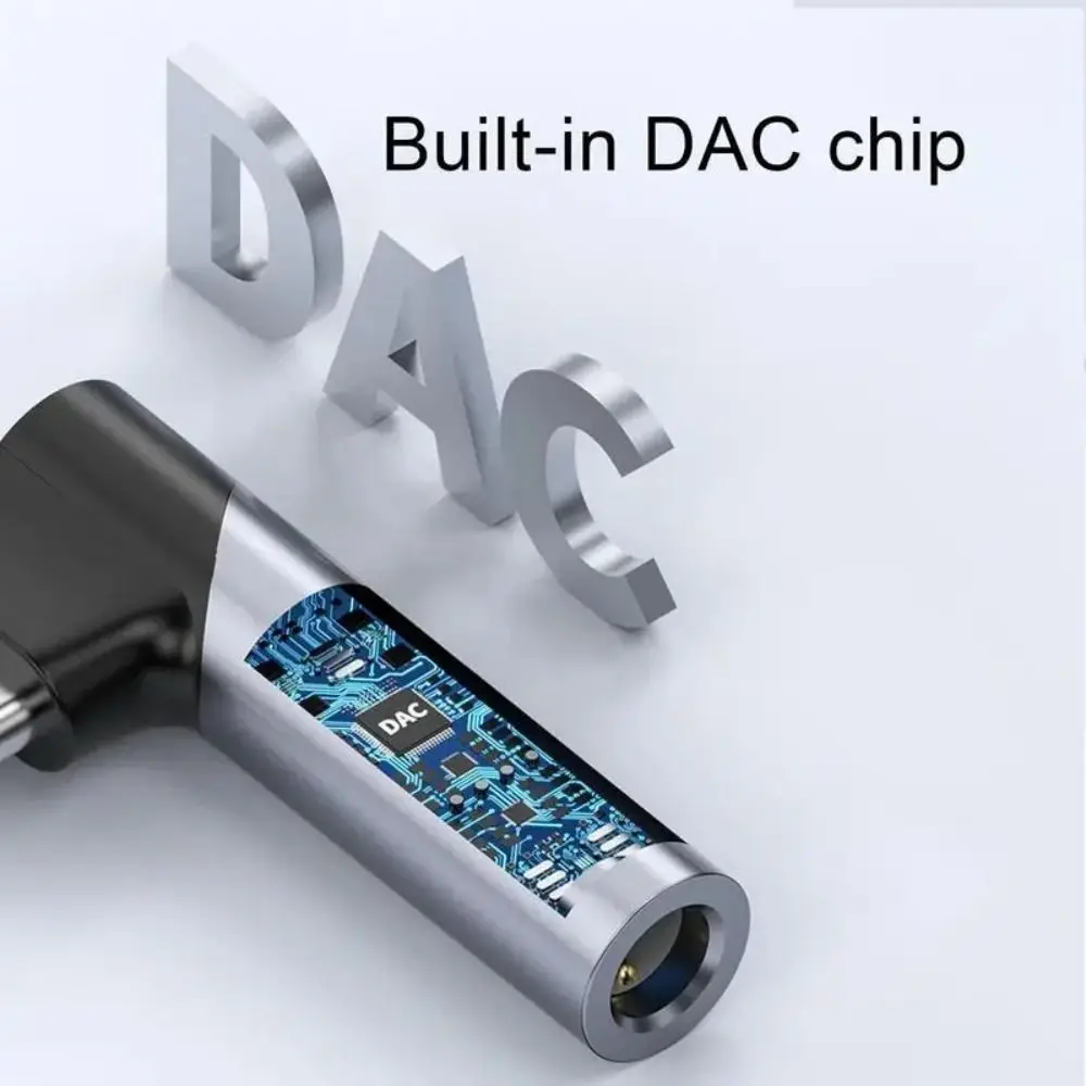 نوع C إلى 3.5 مللي متر محول سماعة الرأس Usb C الصوت سماعة محول HIFI سماعة رأس سلكية صغيرة نوع C محول لسماعات الرأس/الهاتف