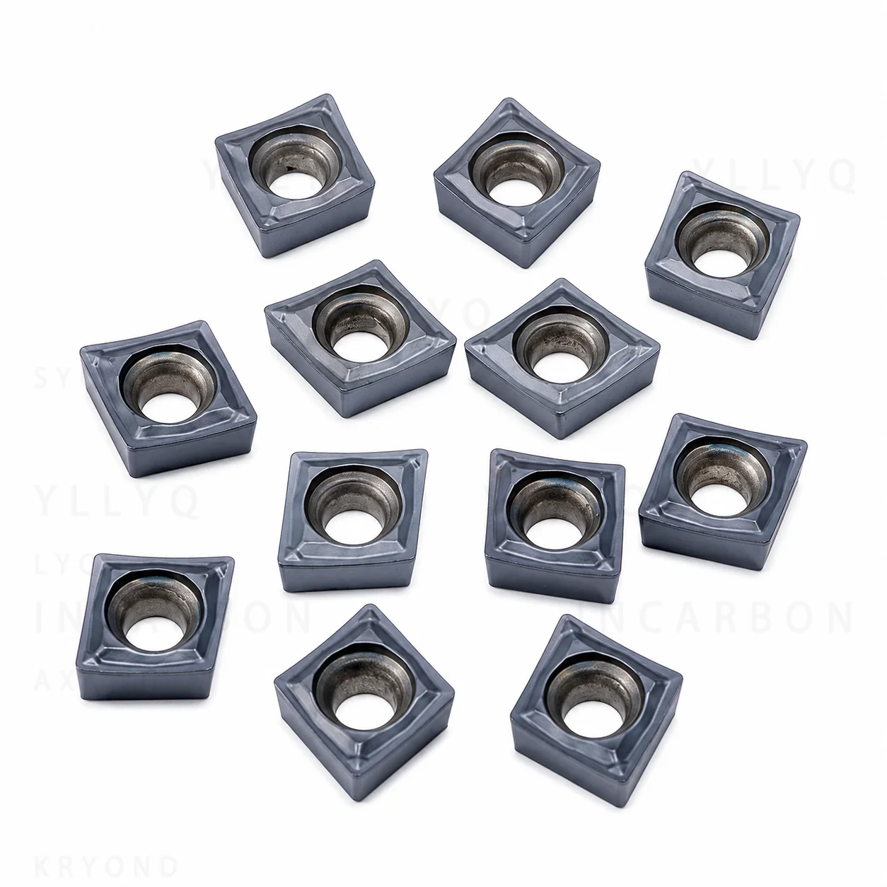 10PCS CCMT060204 CCMT060208 Carbide Turning Insert IC907 IC908 CNC Lathe Tool Internal Machining Cutting Blade