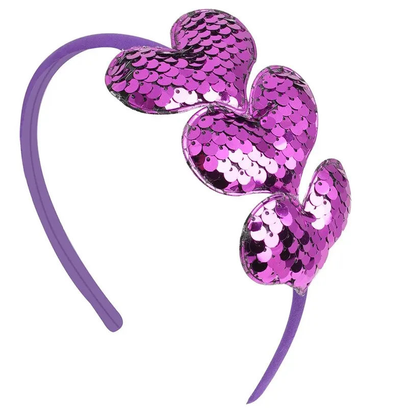 Colorful Heart-shaped Baby Headband Simple Fashionable Girl Hair Accessories