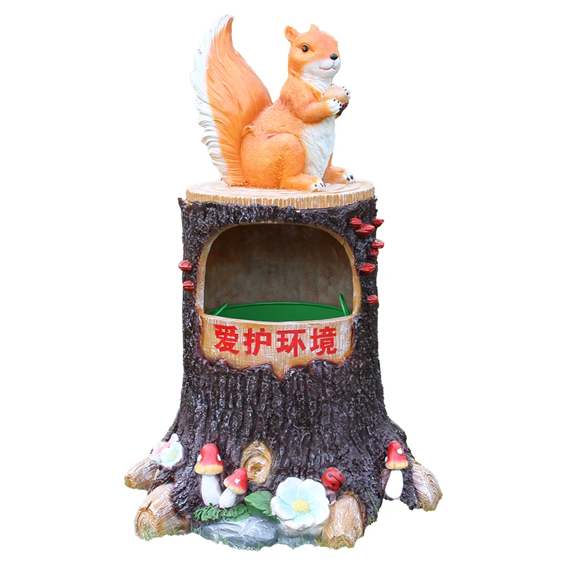 

Cartoon animals, environmental protection tree stumps, trash cans, fiberglass sculptures, garden ornaments, scenic ornaments