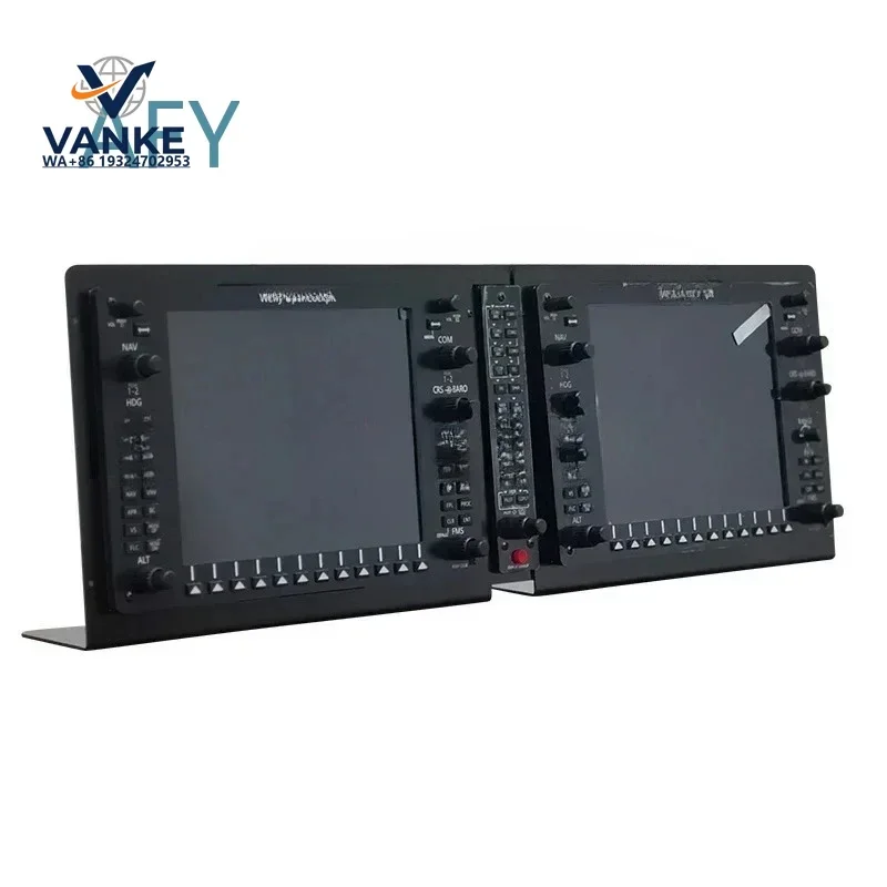 P3D for Simulated Flight G1000 Integrated Aerophone PFD MFD Display Panel 10.4 Inch LCD Screen for X-Plane FSX MSFS 2020