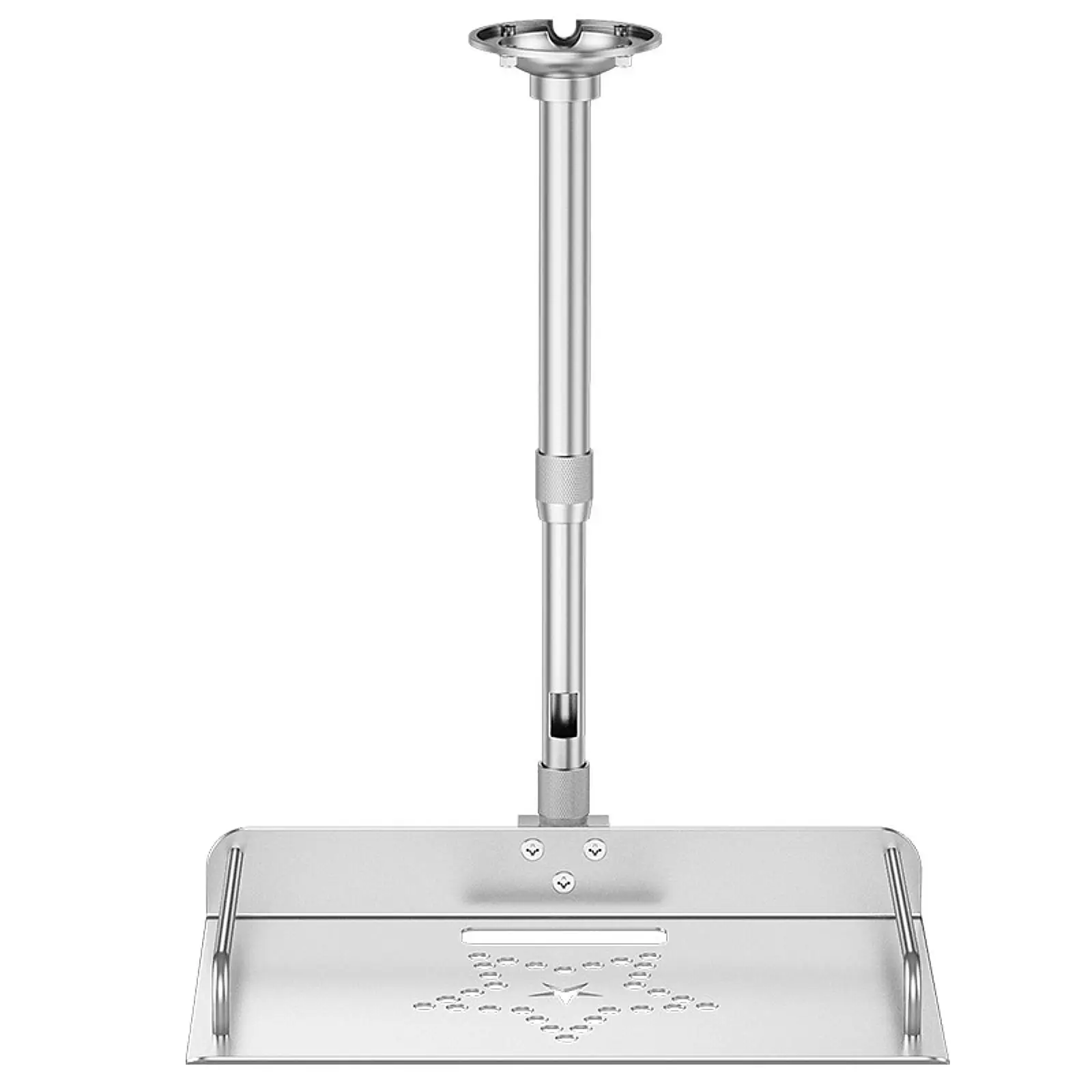 Ceiling Mount with Tray for Projector Camera Scalable for Office Bedroom