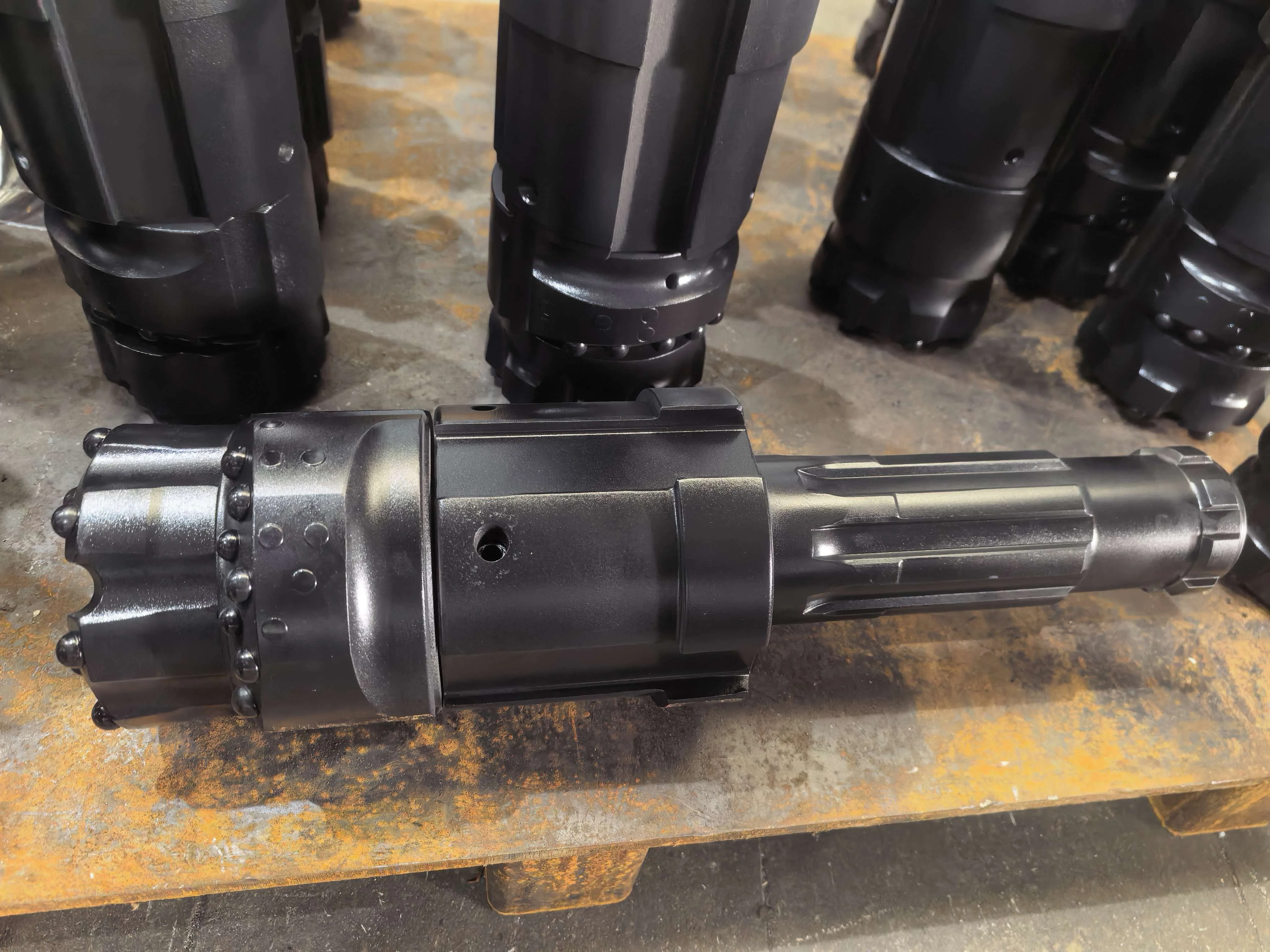 HD45A Eccentric Overburden Drilling System Tungsten Carbide Pilot Reamer Bit For Overburden Water Well Drilling