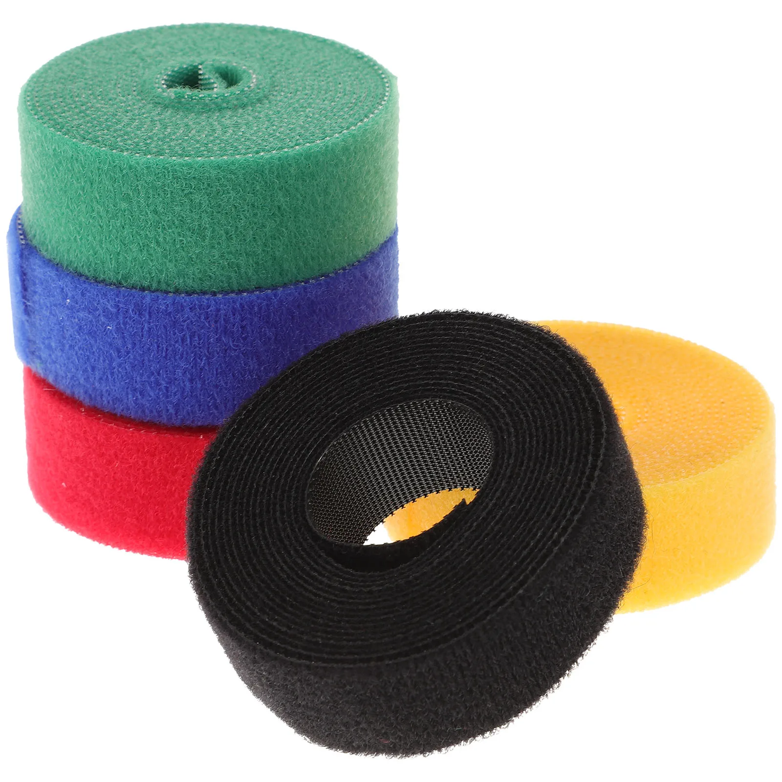 

5pcs Ties Self Adhesive Cord Organizer Strip Reusable Durable Wire Manager Straps Sticky Cable Holder Household Cable