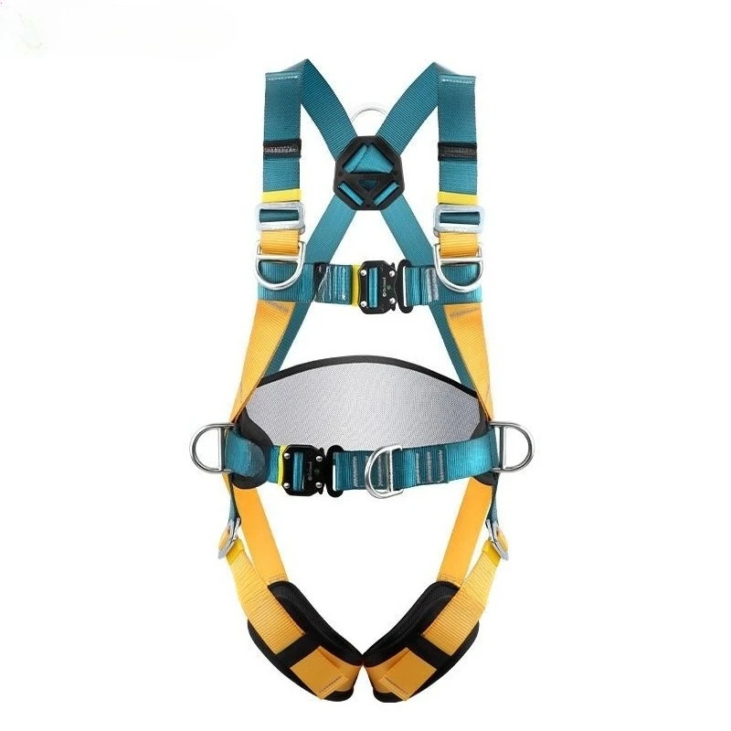 Full-body seat belt upgrade 5-point seat belt set for aerial work
