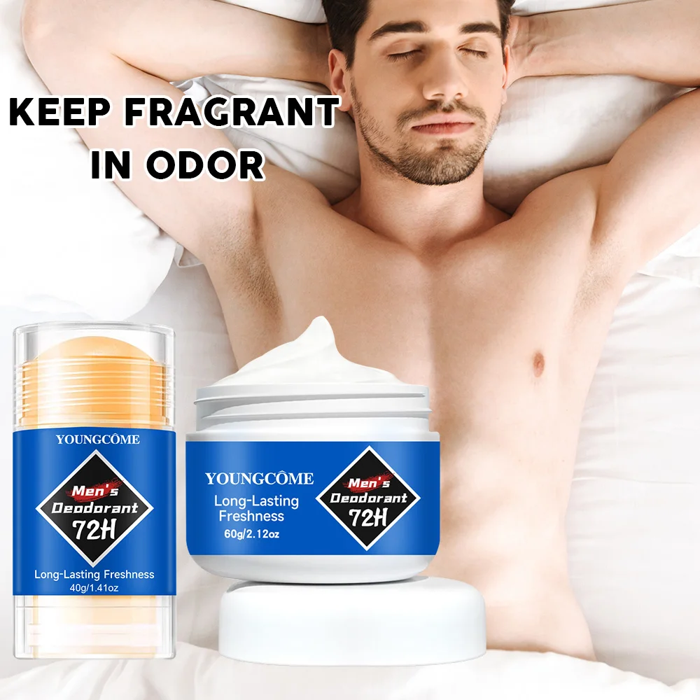 Men's Depdorant Deodorant Stick Anti Sweating Keep Drying Lasting Fragrance Remove Armpit Odor Underarm Refresh Sticks Refresh