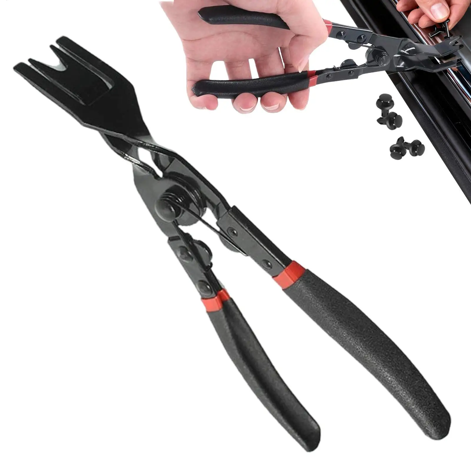 

Automotive Trim Clip Pliers For Safe Removal Of Interior Panels & Fasteners, Prevents Damage During Repair & Modification